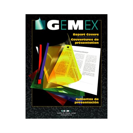 Couverture de présentation PC-527 emballage de 25 Rouge - Distribution Conrad