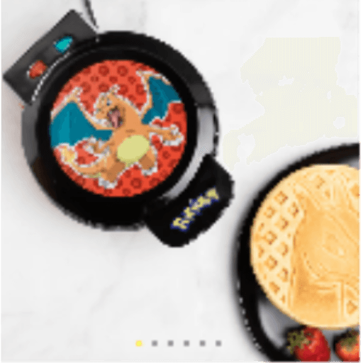 Pok?mon Charizard 7" Waffle Maker ? Fire-Type Non-Stick Waffle Iron for Pok?mon Trainers