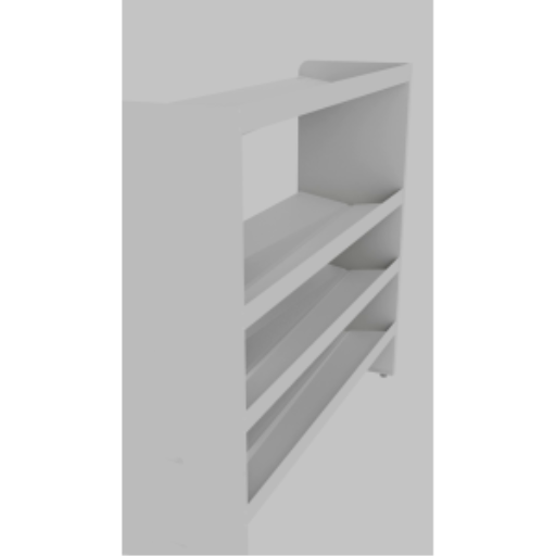 (CUSMA form attached)  TITAN-4SHELF-GREY-WP