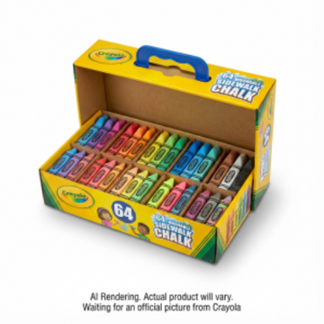 64ct Sidewalk Chalk