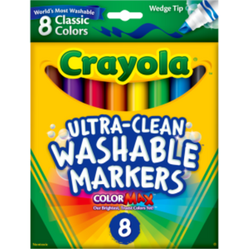 8 Wash Wedge Tip Classic Clrs (English)