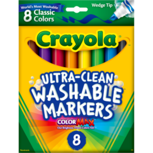 8 Wash Wedge Tip Classic Clrs (English)
