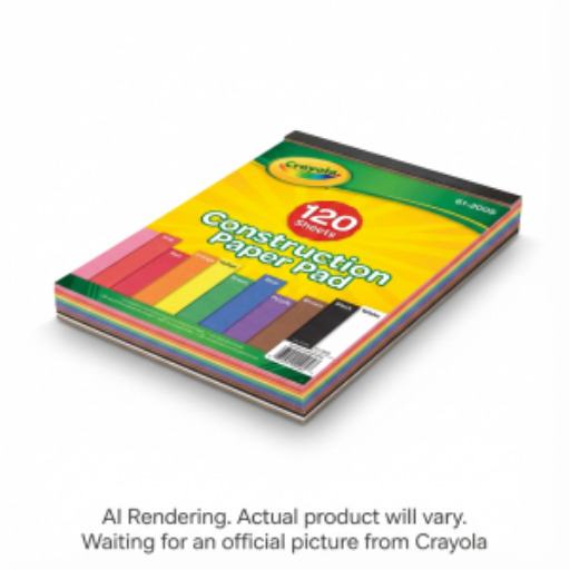 120ct Construction Paper Pad