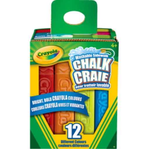 12ct Sidewalk Chalk