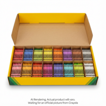 800 Regular Crayon Classpack? 16 colours
