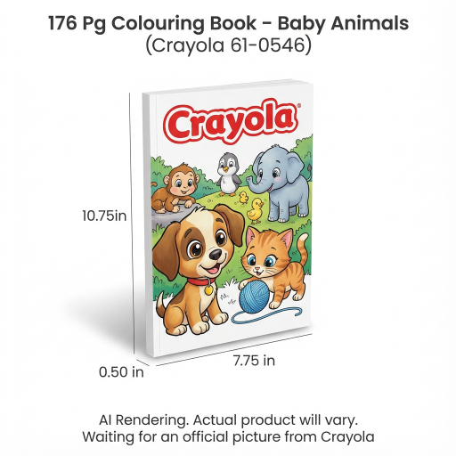 176 Pg Colouring Book ? Baby Animals