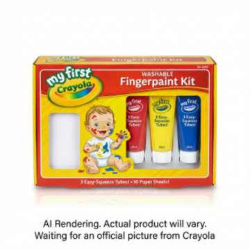 Washable Finger Paint Kit