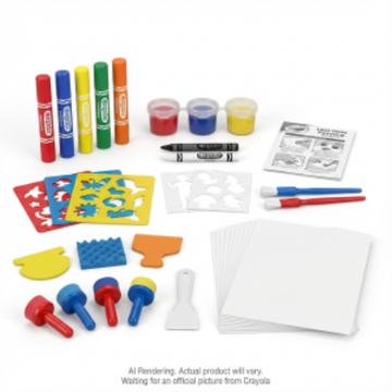Less Mess Painting Activity Kit