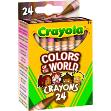 24 Colors of the World Crayons