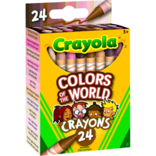 24 Colors of the World Crayons
