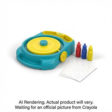 Spin Art Sticker Maker