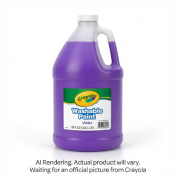 128oz. Wash Paint, Violet (English Only)
