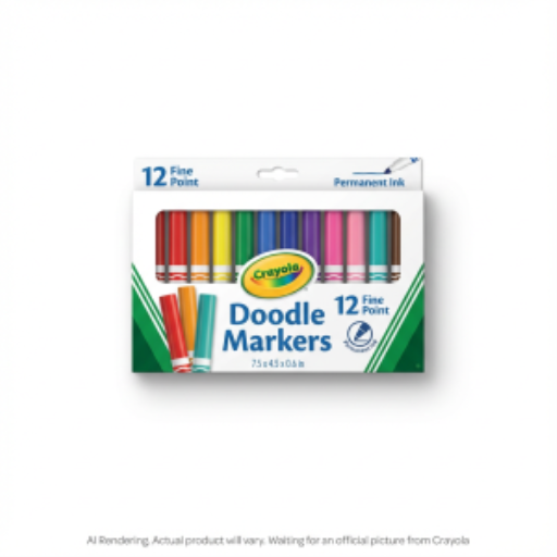 12 Fine Point Doodle Markers