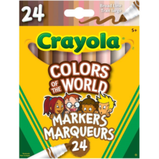 24 Colors of the World Washable Markers