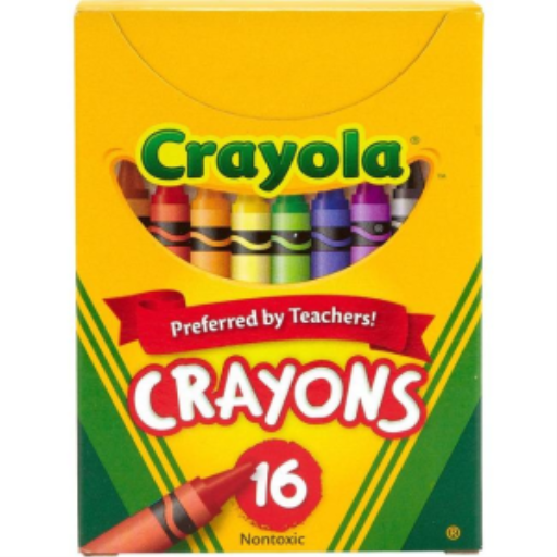 16 Crayons