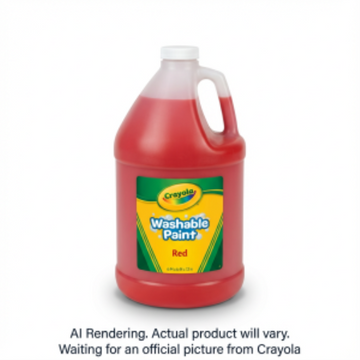 128oz. Wash Paint, Red (English Only)