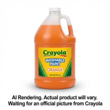 128oz. Wash Paint, Orange (English Only)
