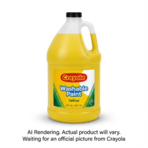 128oz. Wash Paint, Yellow (English Only)