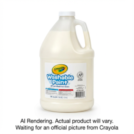 128oz. Wash Paint, White (English Only)
