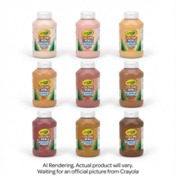 COTW Washable Paint, 9 x 237 ml (8 oz)