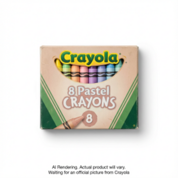8 Pastel Crayons