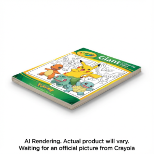 Giant Colouring Pages, Pokemon