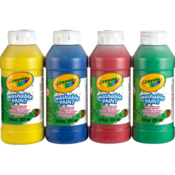 4ct 237 ml Washable Paint