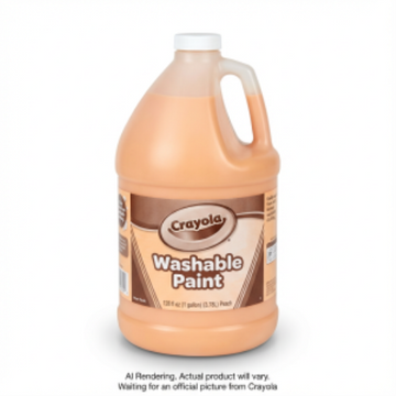 128oz. Wash Paint, Peach (English Only)