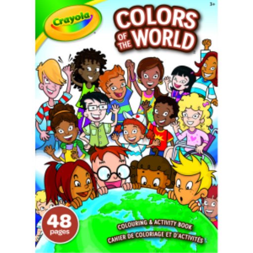 48pg Colors of the World Clrg Book