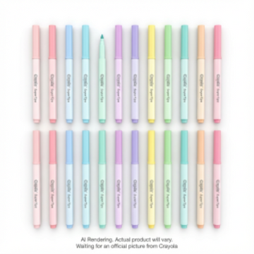 20 Pastel Super Tips Washable Markers
