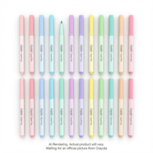 20 Pastel Super Tips Washable Markers