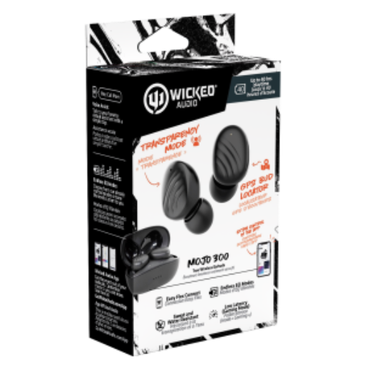 Mojo 300 TWS Earbuds Black