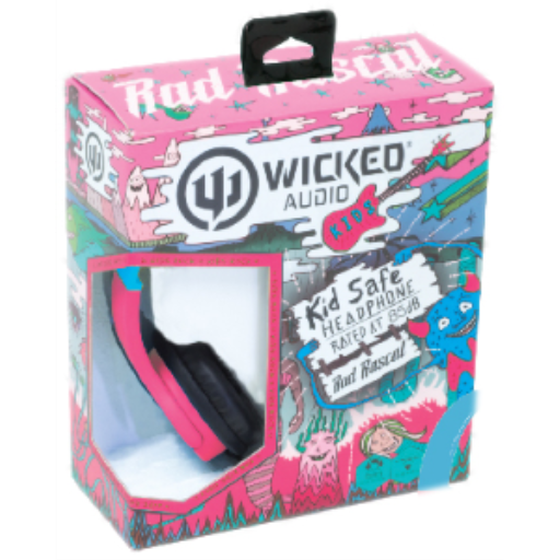 Rad Rascals Bubblegum On-Ear Headphones for Kids