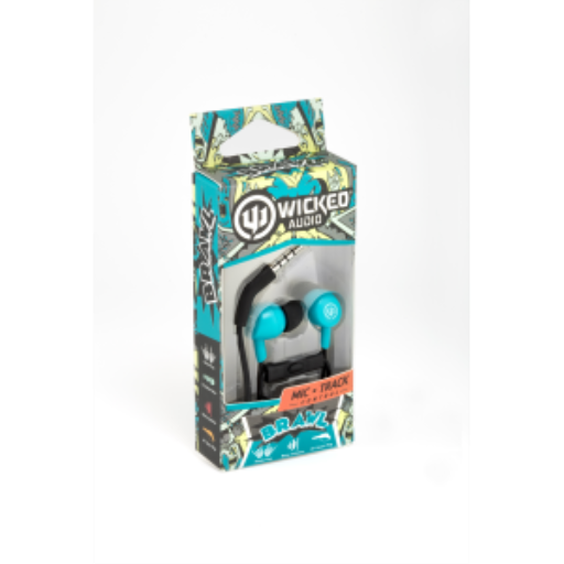 Écouteurs intra-auriculaires Wicked Real Teal Brawl