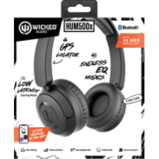 Hum 500x BT Casque audio noir