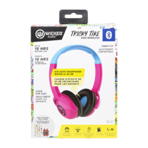 Headphones Tricky Tike Kid Safe Candy Pink