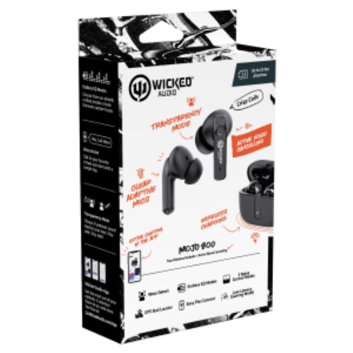 Mojo 800 TWS Earbud Black