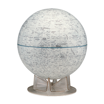 Moon 12"/30Cm Diameter Desk Globe (English) - Distribution Conrad
