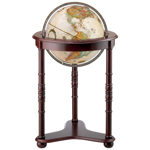 Westminster 16"/40.5 Cm Diameter Antique Ocean Floor Globe (French) - Distribution Conrad