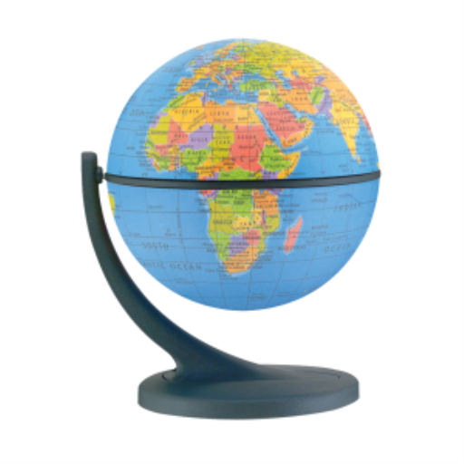 Replogle Wonderglobe 4.3"/10.9Cm Diameter Blue Ocean Desk Globe (English) - Distribution Conrad