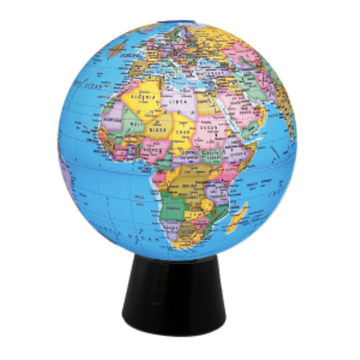Replogle Rotating 8"/20.3Cm Diameter Blue Ocean Rotating Desk Globe (English) - Distribution Conrad