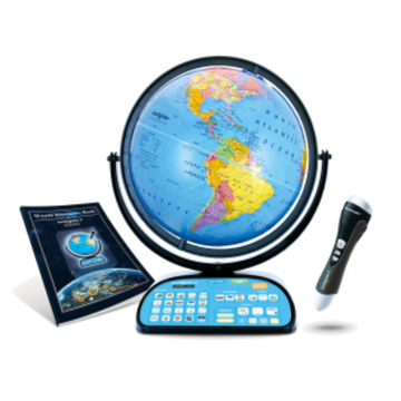 Replogle Intelliglobe 12"/30Cm Diameter Interactive Blue Ocean Desk Globe (English) - Distribution Conrad