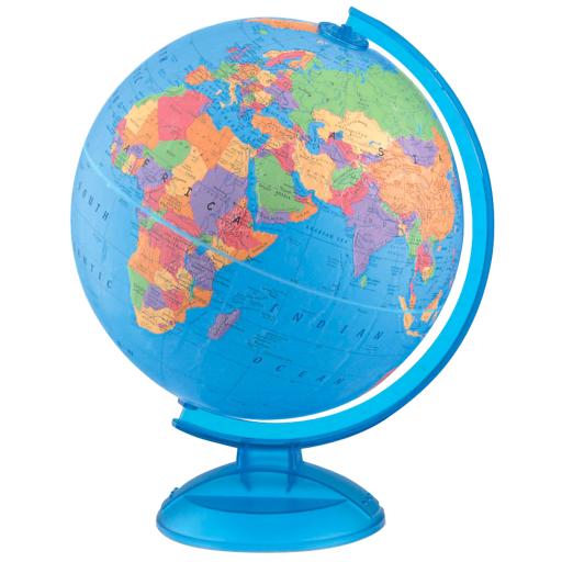 Adventurer 12"/30Cm Diameter Blue Ocean Desk Globe (French) - Distribution Conrad
