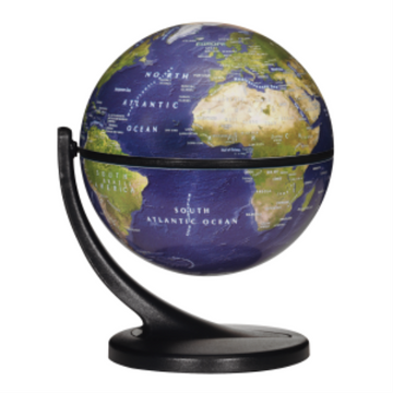 Replogle Satellite Wonderglobe 4.3"/10.9Cm Diameter Blue Ocean Desk Globe (English) - Distribution Conrad