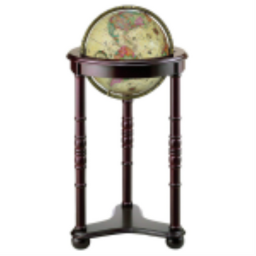 Lancaster 12"/30Cm Diameter Antique Ocean Illuminated Desk Globe (English) - Distribution Conrad