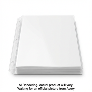MULTIPAGE SHEET PROTECTORS, HEAVYWEIGHT, DIAMOND CLEAR