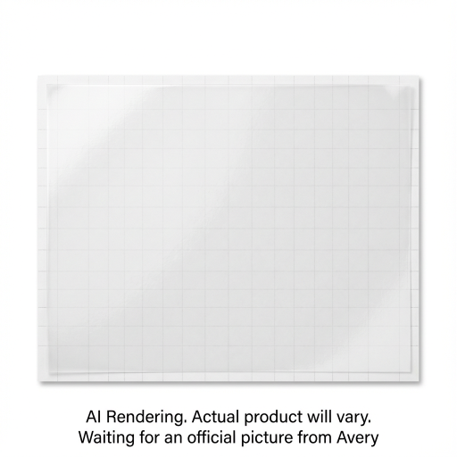 Avery Laser Clear Static Cling Labels, 8½" x 11", Repositionable, 8 sheets/pack, 8 labels/pack *non-PTE