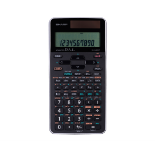 SHARP EL546XTSL  Calculatrice scientifique  470 fonctions et logique algébrique directe