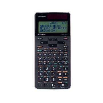 Sharp ELW516XGSL WriteView Advanced Scientific Calculator ? 640 Functions with Twin Power Solar & Battery