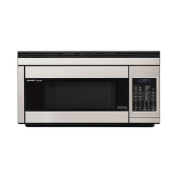 SHARP R1874TY Carousel? Over-the-Range Microwave Oven ? 1.1 cu. ft., 850W, Stainless Steel